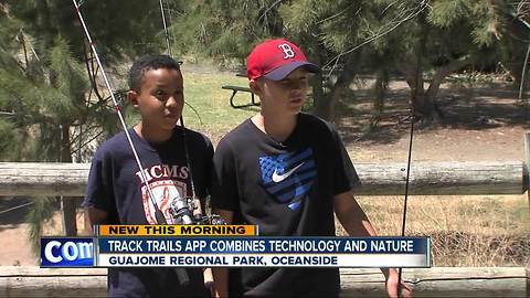 Track Trails app combines technology and nature