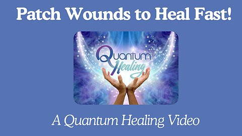 Patch Wounds to Help Heal Faster