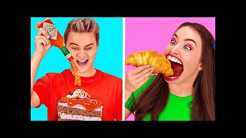 TYPES OF EATERS || Funny Situations and Relatable Moments by 123 GO! FOOD