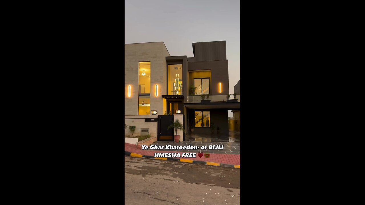 Beautiful design houses excellent interior
