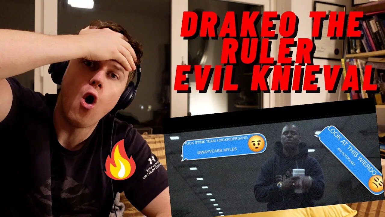 DRAKEO THE RULER - EVIL KNIEVAL | THIS MAN GOT MANY NICKAMES!! ((IRISH GUY REACTS!!))