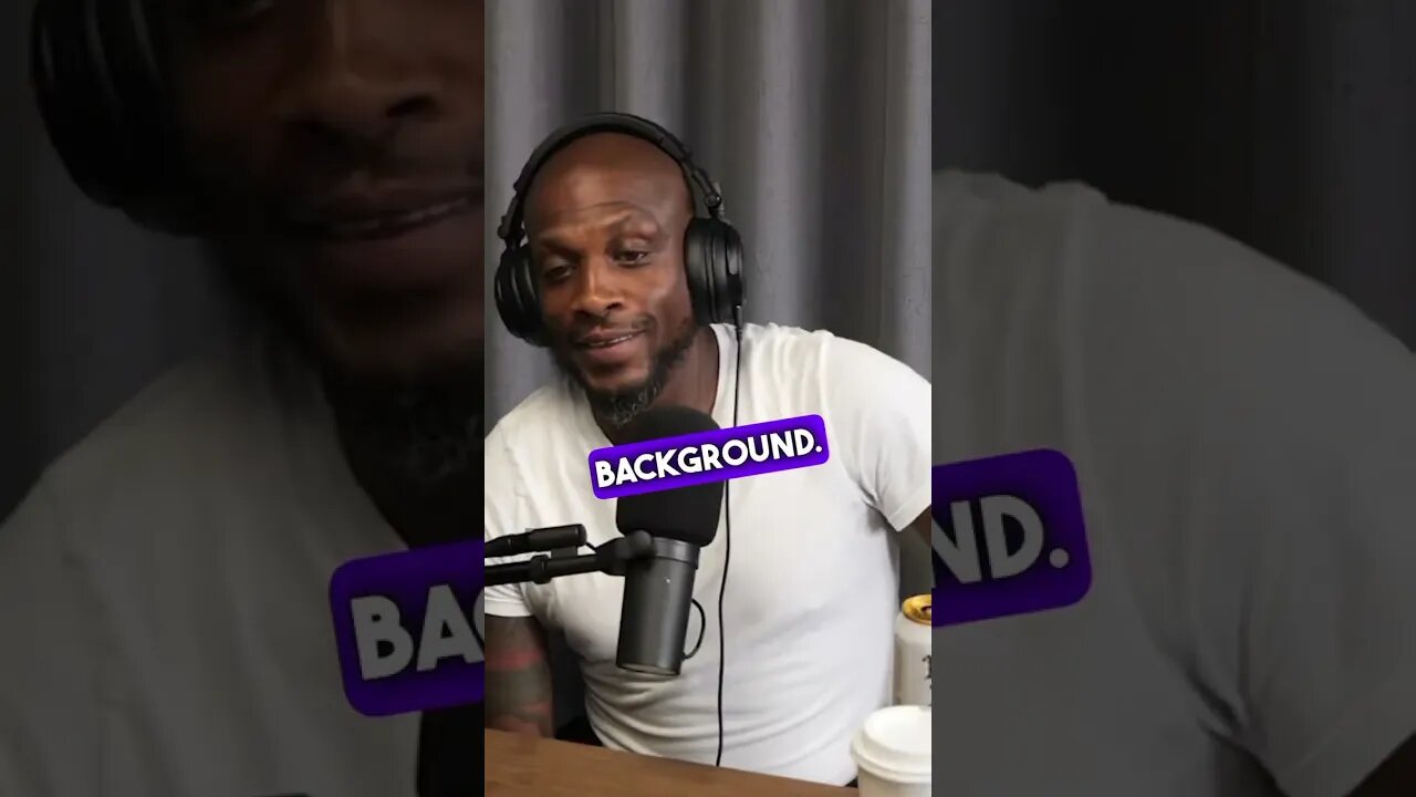 I think he’s scared. #podcast #comedy #scaredofviolence