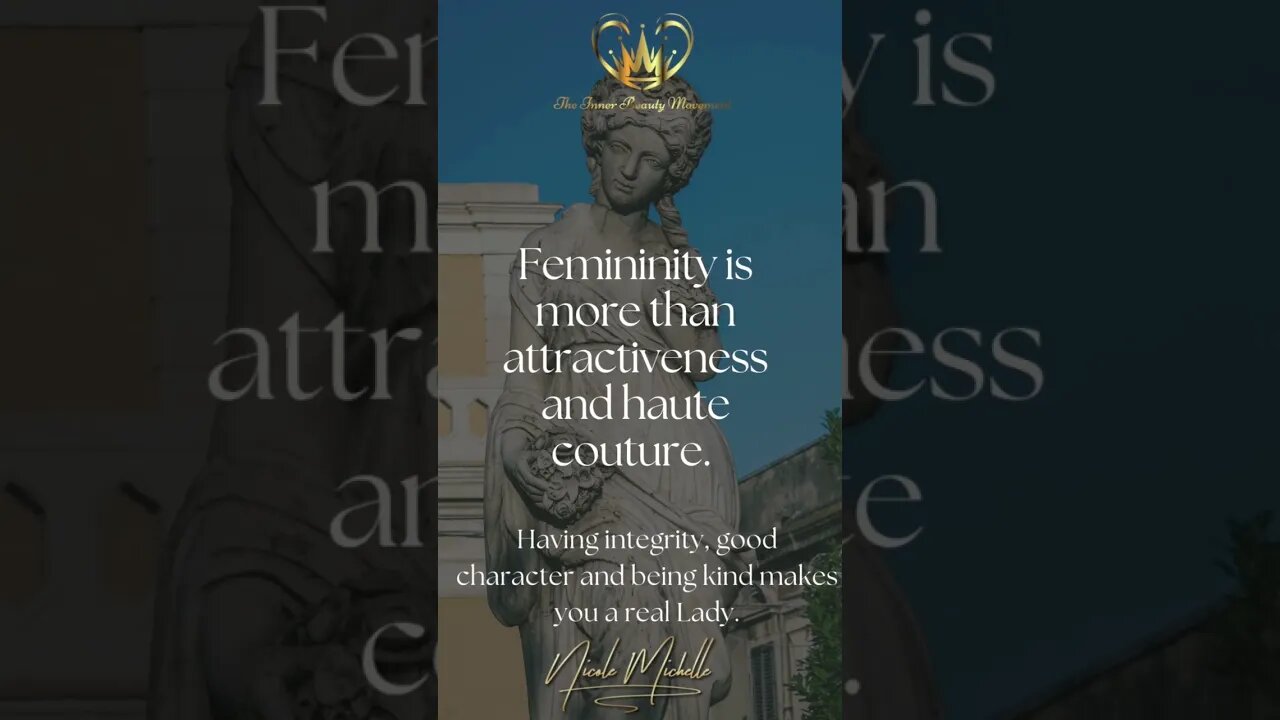 The gold standard in femininity and wife mastery. www.theinner beautymovement.org