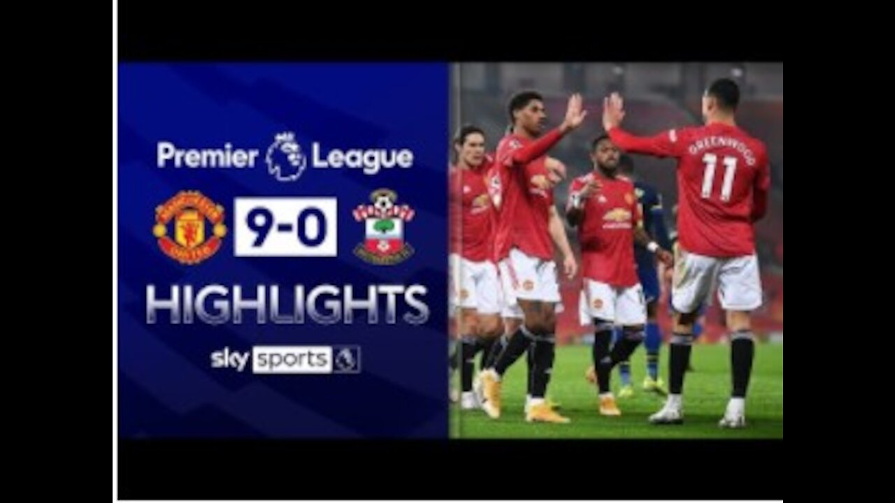 Man Utd fire NINE past NINE-man Saints! 🤯 | Man United 9-0 Southampton | EPL Highlights