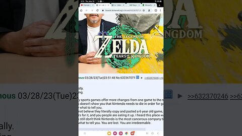 zelda fans claims that tears of the kingdom is lazier than ea sports games