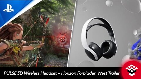 PULSE 3D Wireless Headset – Horizon Forbidden West Trailer | PS5, PS4