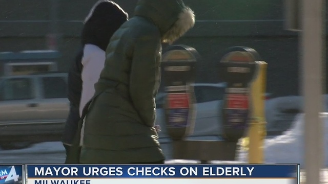 Mayor warns to check on elderly during dangerous cold weather