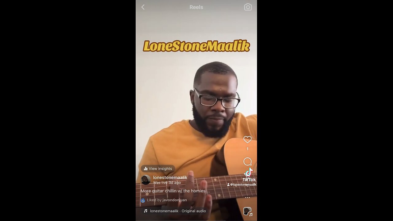 Maãlík - Guitar Play (Snippet)