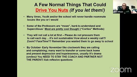 Jumpstart Meeting for Class of 2023: Roommate Relations