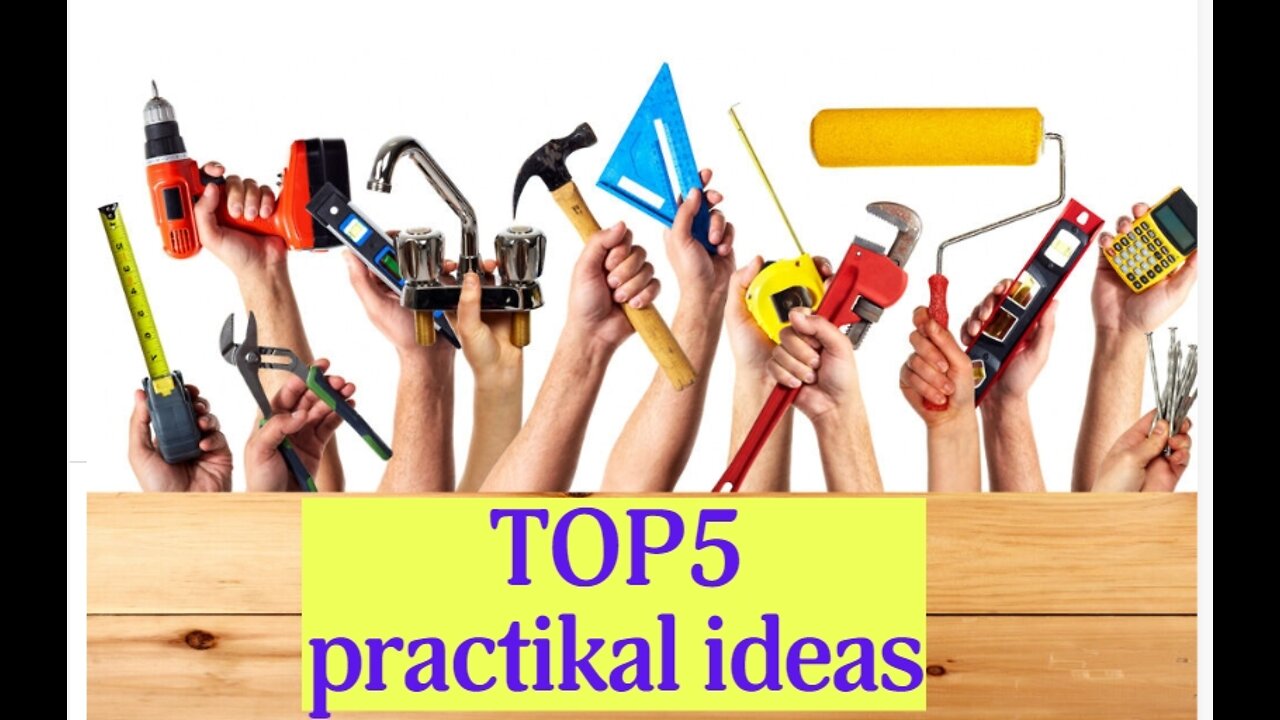 TOP 5 practical ideas! This will be useful to every master!