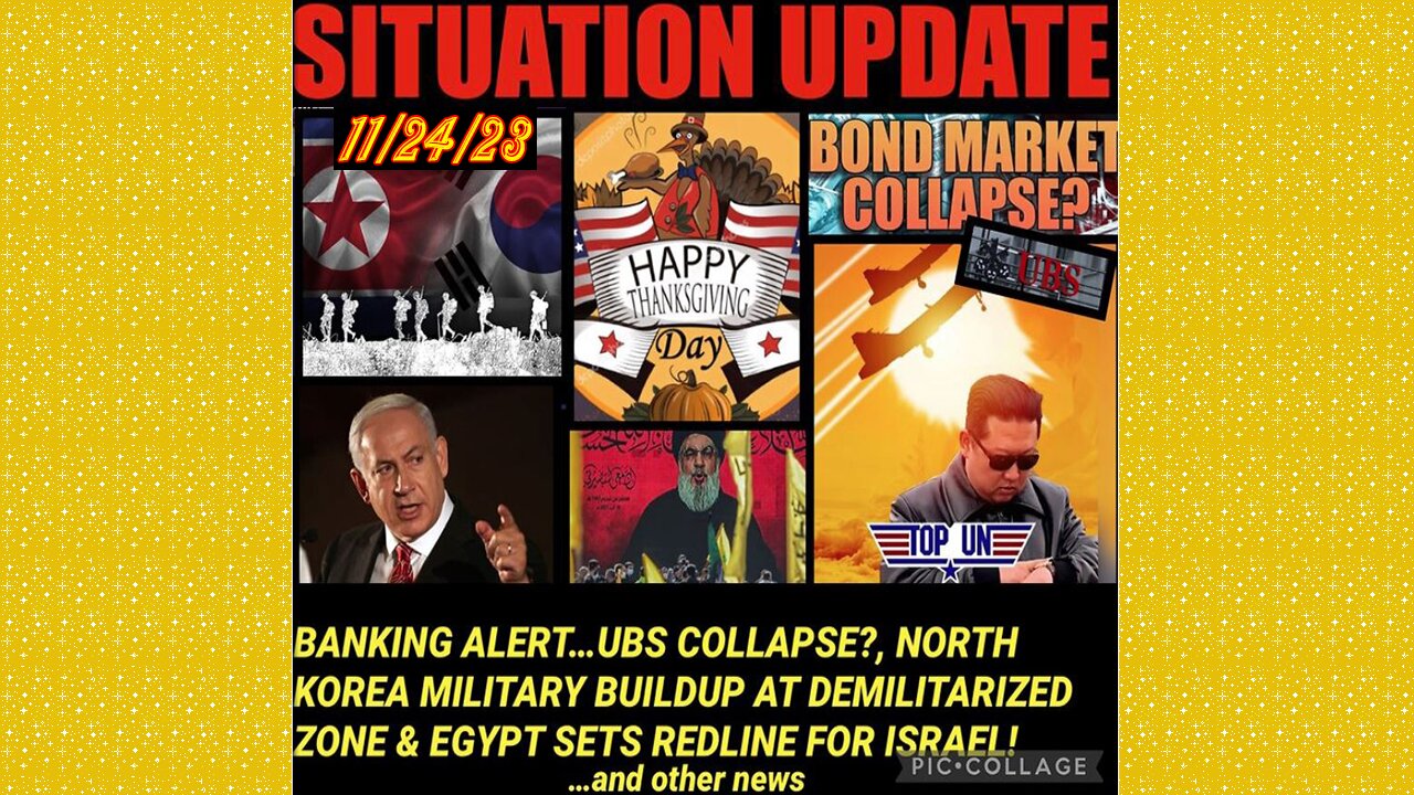 SITUATION UPDATE 11/24/23 - Gcr/Judy Byington Update, Ben Fulford Fri Vid, North Korea Threat