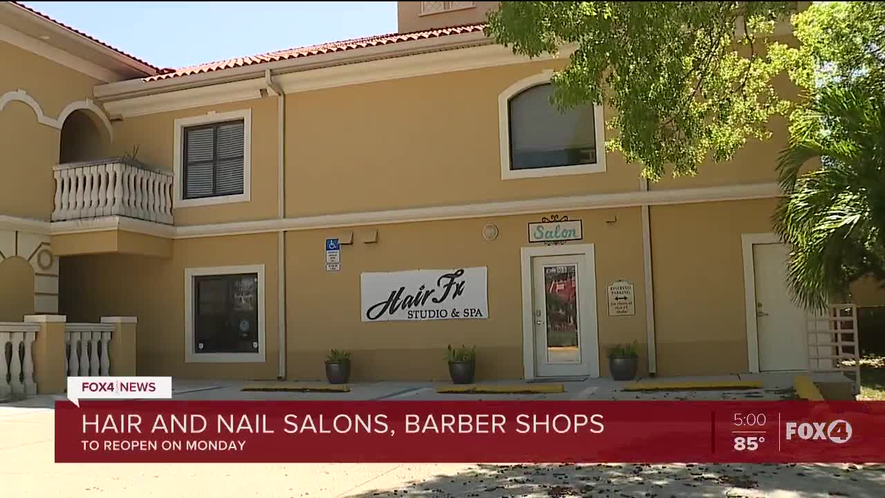 Governor DeSantis permits salons and barbershops to reopen
