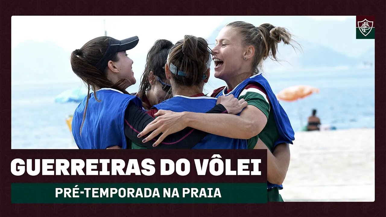 GUERREIRAS DO VÔLEI FAZEM PRÉ-TEMPORADA NA AREIA