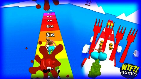 Fart Runner Gameplay 🍕🍔💨 Part 3 lvl 11-15 -||- All Levels (iOS & Android)