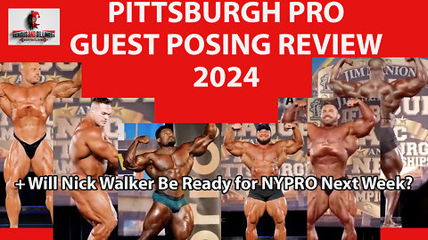 Pittsburgh Pro Bodybuilding Guest Posing CHECK OUT How Much BIGGER These Guys Are #offseason #ifbb