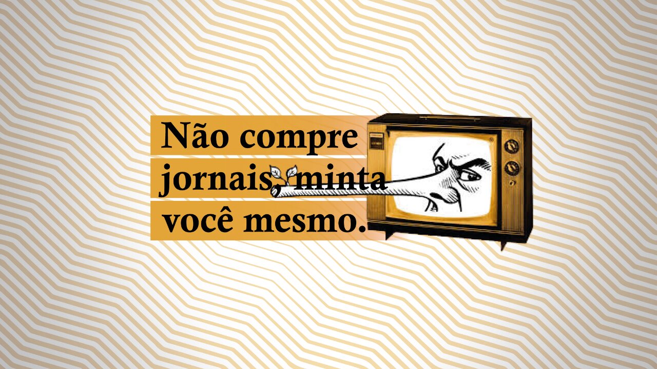 Bolsonaro despeja caminhão de dinheiro na Globo - Não Compre Jornais Minta Você Mesmo - 08/07/22