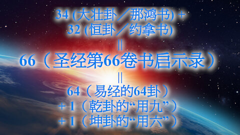 2021/01/20 美国大选启示录：得34号大壮卦，它的第1爻变，成32号恒卦