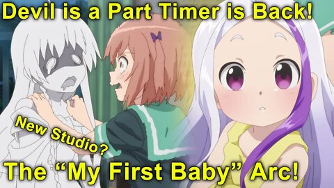 Devil's My First Baby Arc! New Studio? - Devil is a Part-Timer 2nd Season First Impressions!