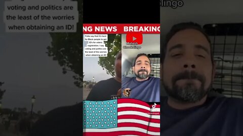 On the streets investigating its true Black cant get ID to Vote #liberal agenda called out