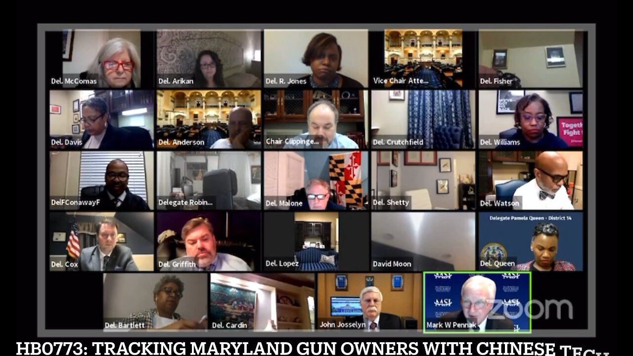 Dan Cox EXPOSES Chinese Gun Tracking in Maryland