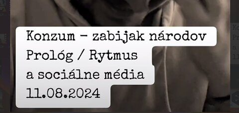 Konzum, rytmus a ini.. 11/08/2024