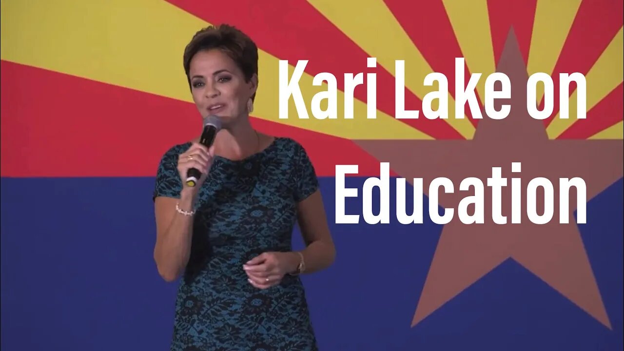 Education - Kari Lake Talks About What Arizona Needs #KariLake #Arizona #Education @The Day After
