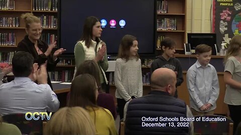 Oxford Schools Board of Education 12/13/22