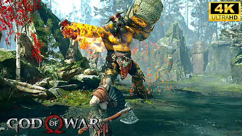 God of War For The First Time Playthrough 4k 60fps Ultra - Part 6