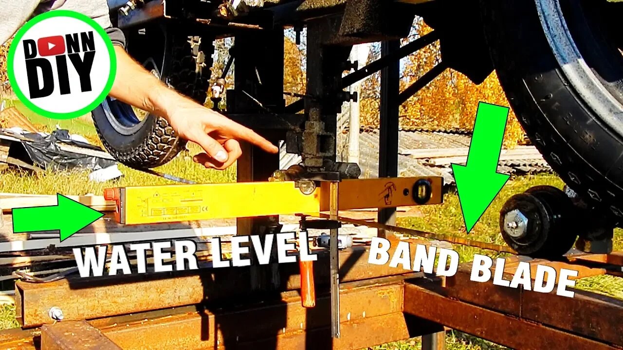 HOW TO Adjust Blade Guides? - Band Sawmill Build #29