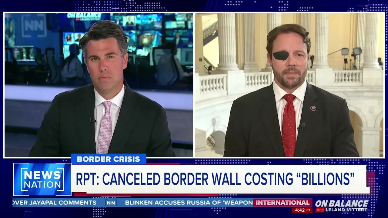 Rep. Dan Crenshaw Joins NewsNation to Discuss Leading the Anti-Cartel Task Force