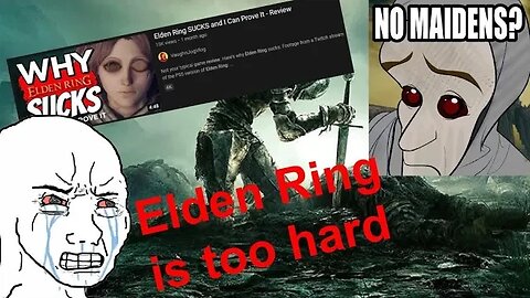"Elden Rings sucks even though I haven't played it" according to worst Elden Ring Reviewer VaughnJog