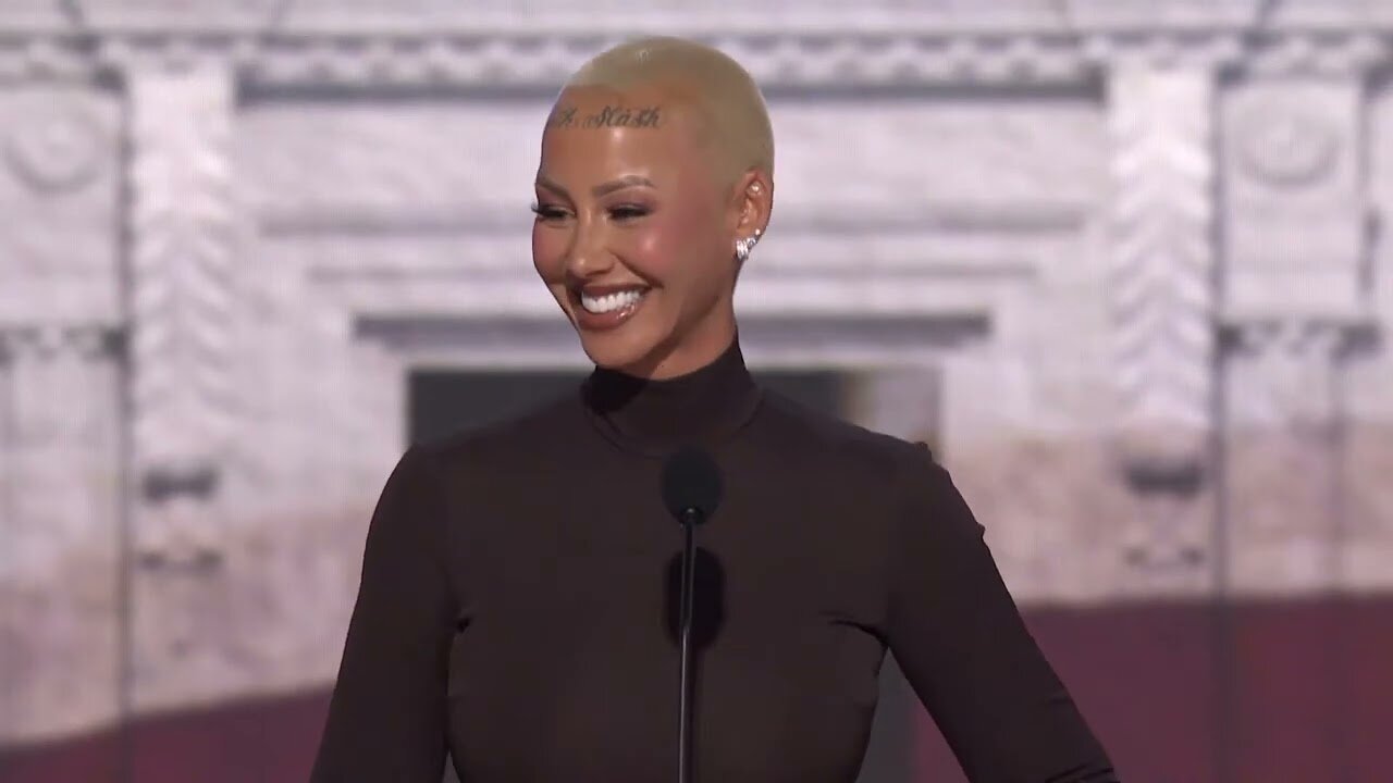 Amber Rose 2024 RNC speech outlines her personal journey to becoming Trump and MAGA supporter