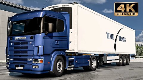 Sankt Petersburg to Luga with Scania 144L V8 | Euro Truck Simulator 2 “4K” Gameplay
