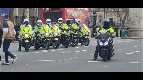 Police presence out side horse Guards parade #horseguardsparade