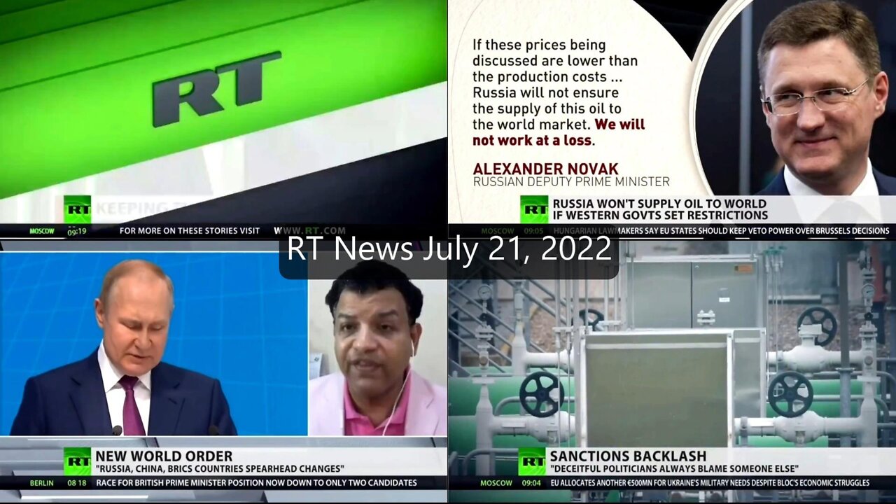 RT News July 21, 2022.