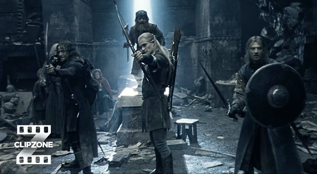 The Lord of The Rings: The Fellowship of the Rings | Battle In The Mines of Moria