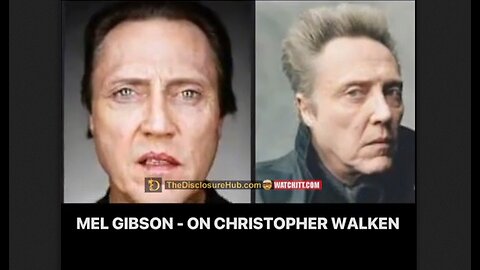 Mel Gibson - "Christopher Walken Floated In Sideways Like A Vampire"