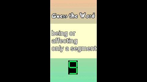 Guess the Word | English | Level 1