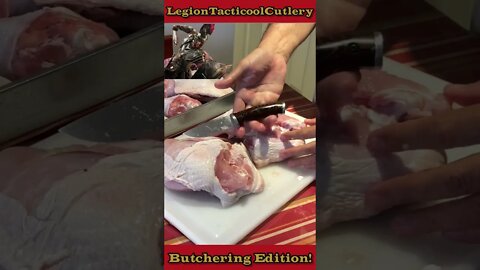 Butchering edition! Subscribe!!! #shorts #shortsvideo #shortsyoutube #knifereview #huntingknife