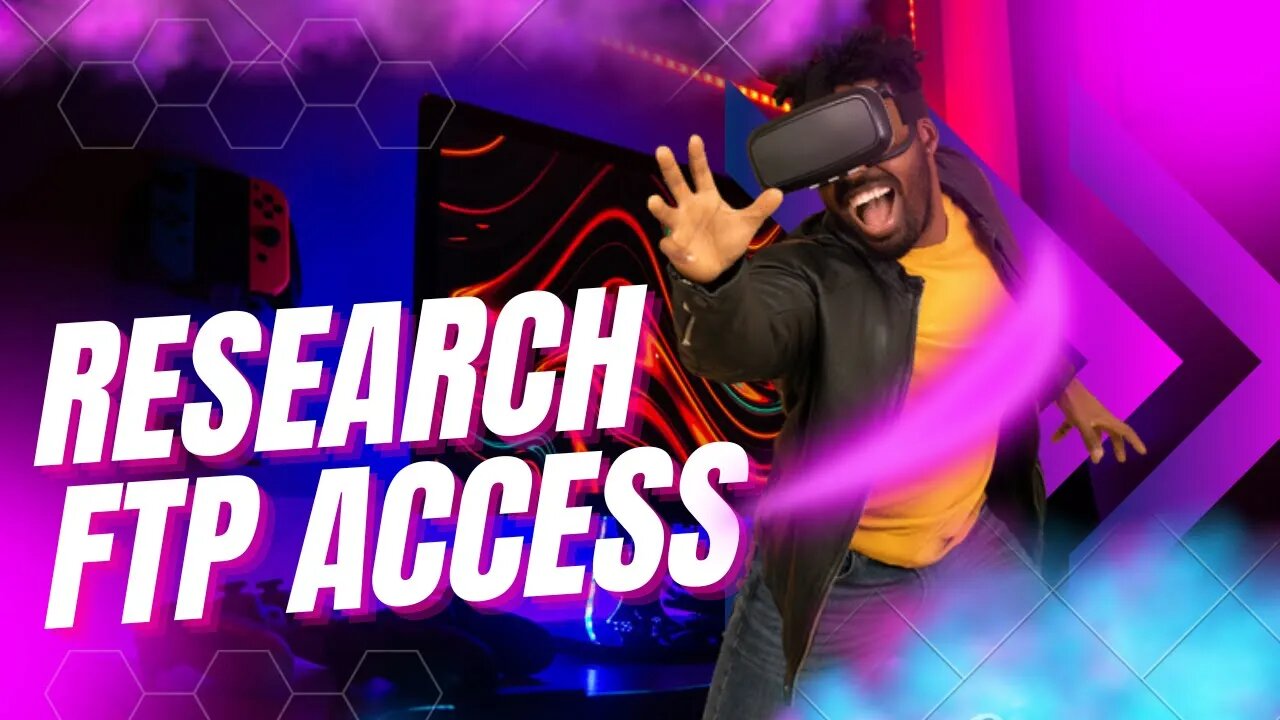 Research FTP Access #webhosting