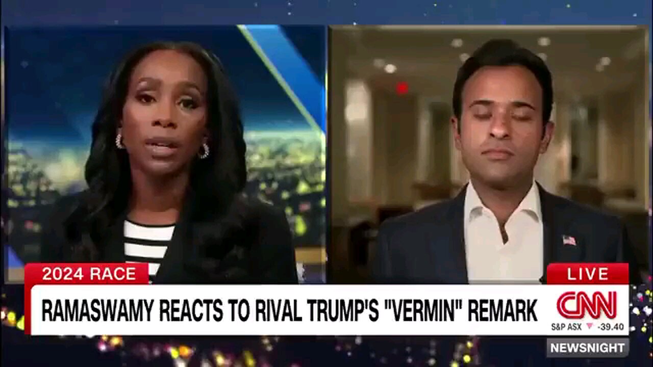vivek destroyed this cnn talking head.WATCH