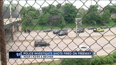 "Shots fired" investigation shuts down northbound lanes of I-43/94 in Milwaukee