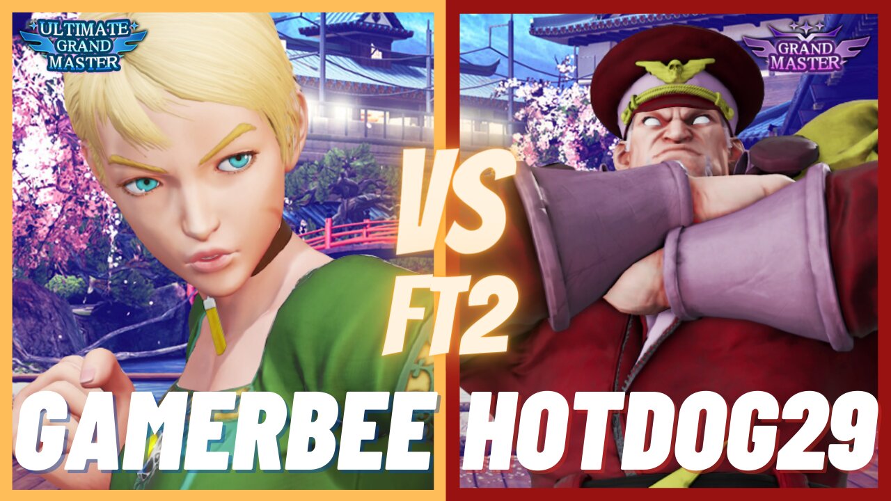 SFV 🌟 Gamerbee (Cammy) vs Hotdog29 (M.Bison) 🌟 Street Fighter V
