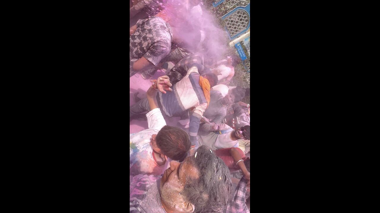 Holi in Vrindavan