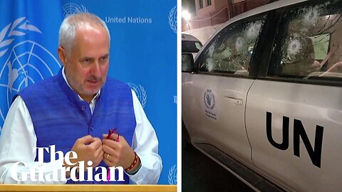 United Nations say 'at least 10 bullets' hit aid vehicle in Gaza