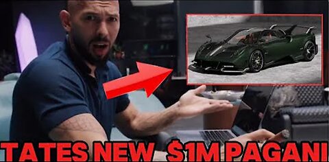 Andrew Tate buys $1M Brand new Pagani Huyara BC