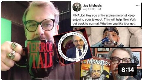 Another bloodthirsty covid creature gets his heart ripped out....