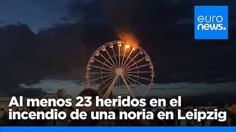 Al menos 23 heridos tras incendiarse dos góndolas de una noria en el festival de música de L…