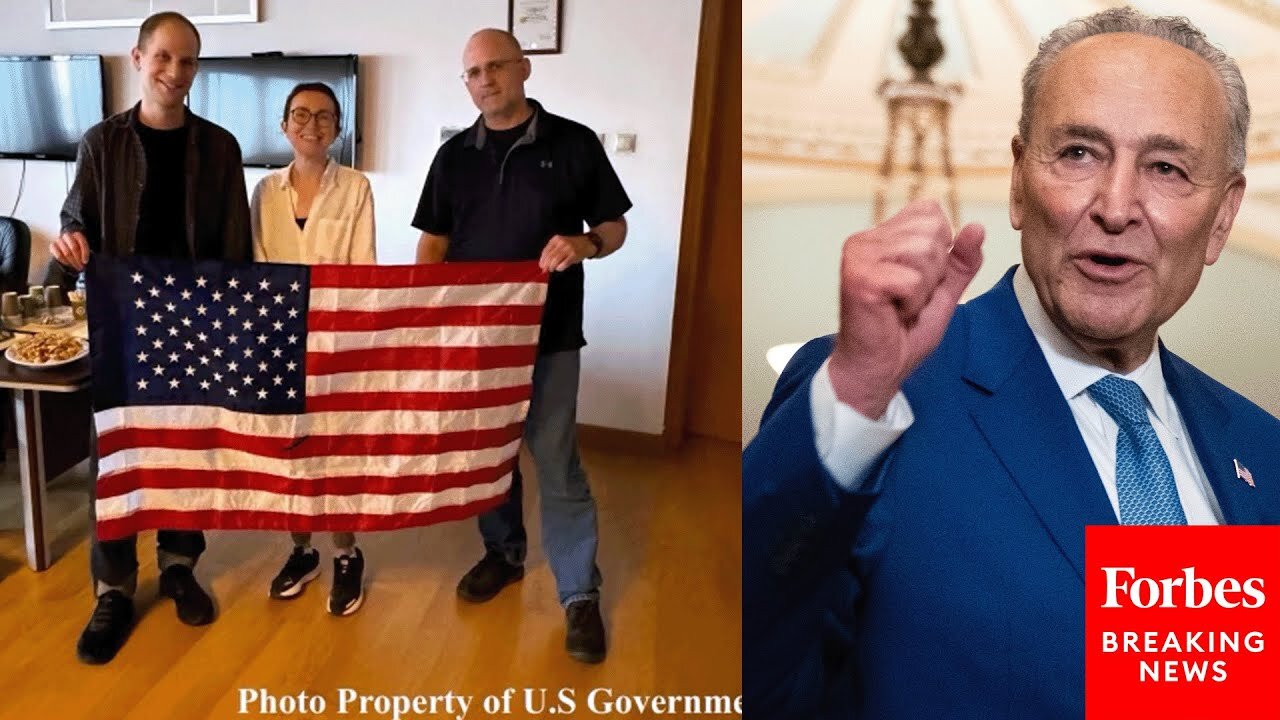 JUST IN: Chuck Schumer Celebrates US-Russia Prisoner Swap, 'It's Great News!'| CN
