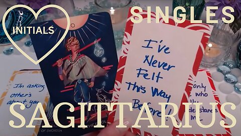 SAGITTARIUS SINGLES ♐💖A NEW ROMANTIC LOVE🤯AFTER YOU PUSHED THE PLAYER AWAY!☹️ NEW LOVE/SINGLES LOVE